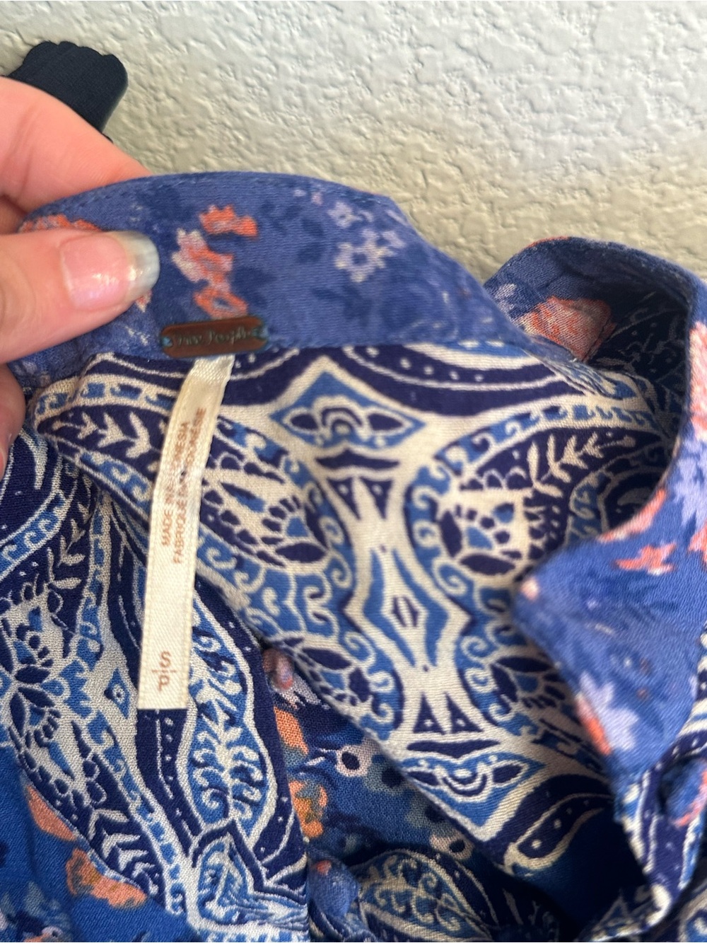 Free People Wildflower Fields Henley Tunic - Picture 2 of 4